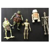5 Star Wars figures