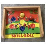 Vintage 1950s Skill-Roll tabletop game