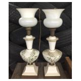 Pair of 27" table lamps