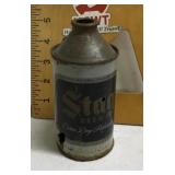 Stag cone top beer can