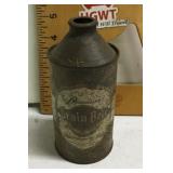 Grain Belt cone top beer can