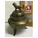 Brass incense burner
