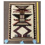 Ecuador woven wall hanging