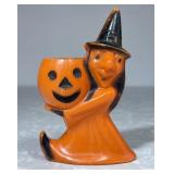 Rosbro Halloween witch JOL candy container