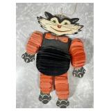 Diecut Halloween honecomb dancing cat