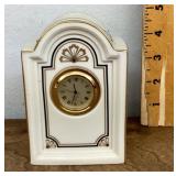 Lenox porcelain clock