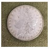1883-O Morgan silver dollar
