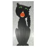 23" embossed die cut Halloween black cat
