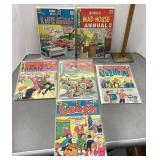Group of comics