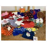 Tote of Build-a-Bear clothes and accessories