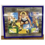 16" x 20" Seagramï¿½s V.O. basketball poster