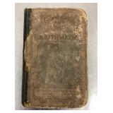 Antique 1857 arithmetic book