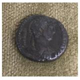Ancient Hadrian bust coin