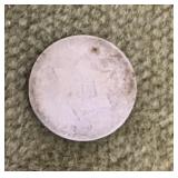 1852 3-cent "trime" coin
