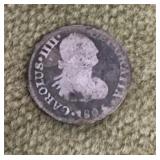 1806 Mexican 1/2 Real coin