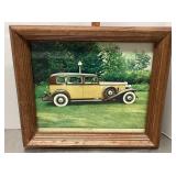 Framed photo of 1933 Marmon