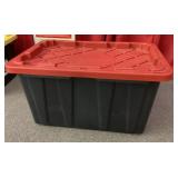 27-gallon Tough Box Tall Tote with lid