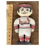Vintage Cardinals baseball player soft toy