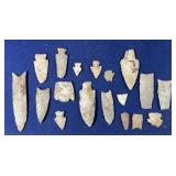 Group of arrowheads