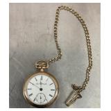 Elgin gold filled pocket watch
