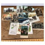 Collection of old postcards