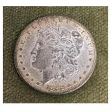1882-S Morgan silver dollar