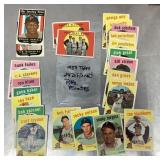 1959 Topps Pittsburgh Pirates baseball cards