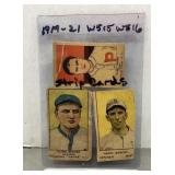 1919-21 Strip baseball cards