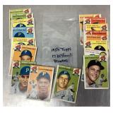 1954 Topps Pittsburgh Pirates baseball cards