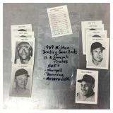 Group of 1969 Milton Bradley game cards