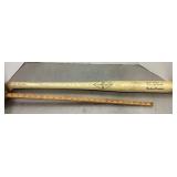 Stan-The-Man Tim McCarver baseball bat