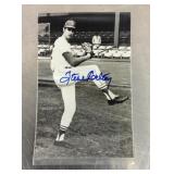 Steve Carlton signed postcard