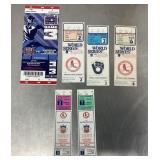 6 St. Louis Cardinals ticket stubs