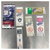6 St. Louis Cardinals ticket stubs