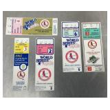 5 St. Louis Cardinals ticket stubs
