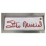 Stan Musial golf towel