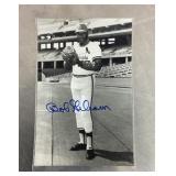 Bob Gibson signed postcard