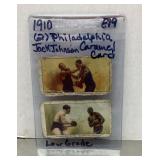 1910 Philadelphia Caramel Co. boxing cards