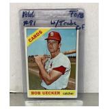 1966 Topps Bob Uecker baseball card