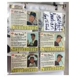 5 1962 Canadian Post Cereal baseball cards