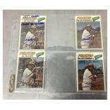 1977 Topps cloth stickers