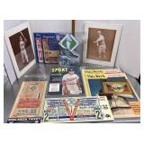 Baseball collectibles lot
