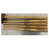4 Minor League Meeting mini bats