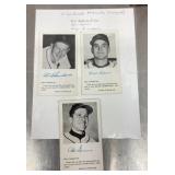 3 St. Louis Cardinals postcards
