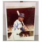 Lou Brock signed photo