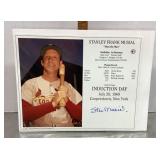 Stan Musial autographed collectible