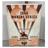 1944 World Series program