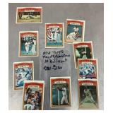Group of 1972 Topps baseball cards