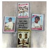 4 Willie Stargell baseball cards