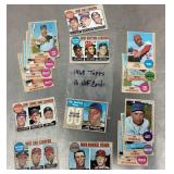 Group of 1968 Topps baseball cards